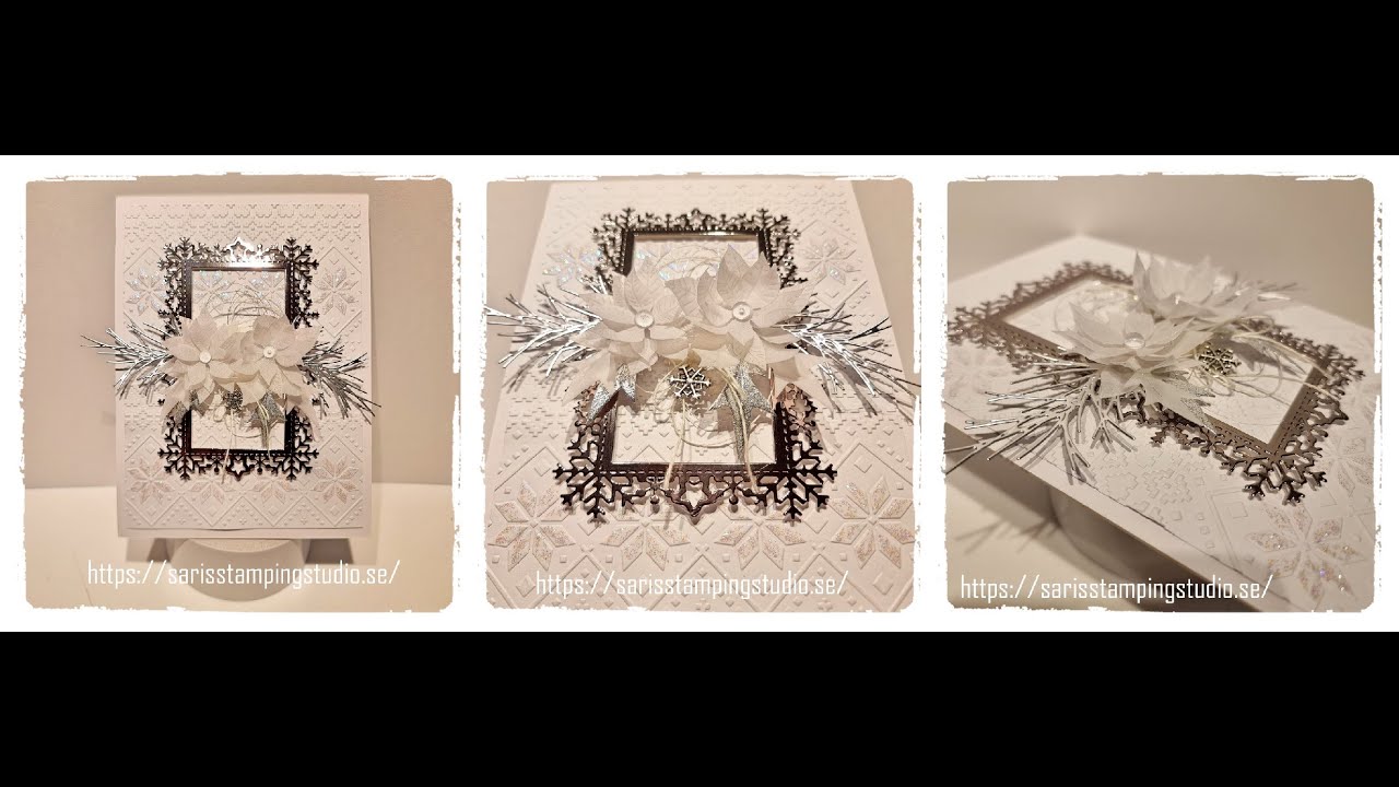 CHRISTMAS CARDS WITH DIE CUTS, metal papers, shrink plastic, fun foam and more 2022