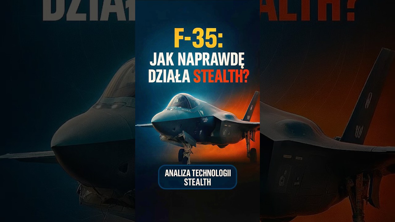 F-35 nie jest niewidzialny. Ale to, co robi, to kosmos!