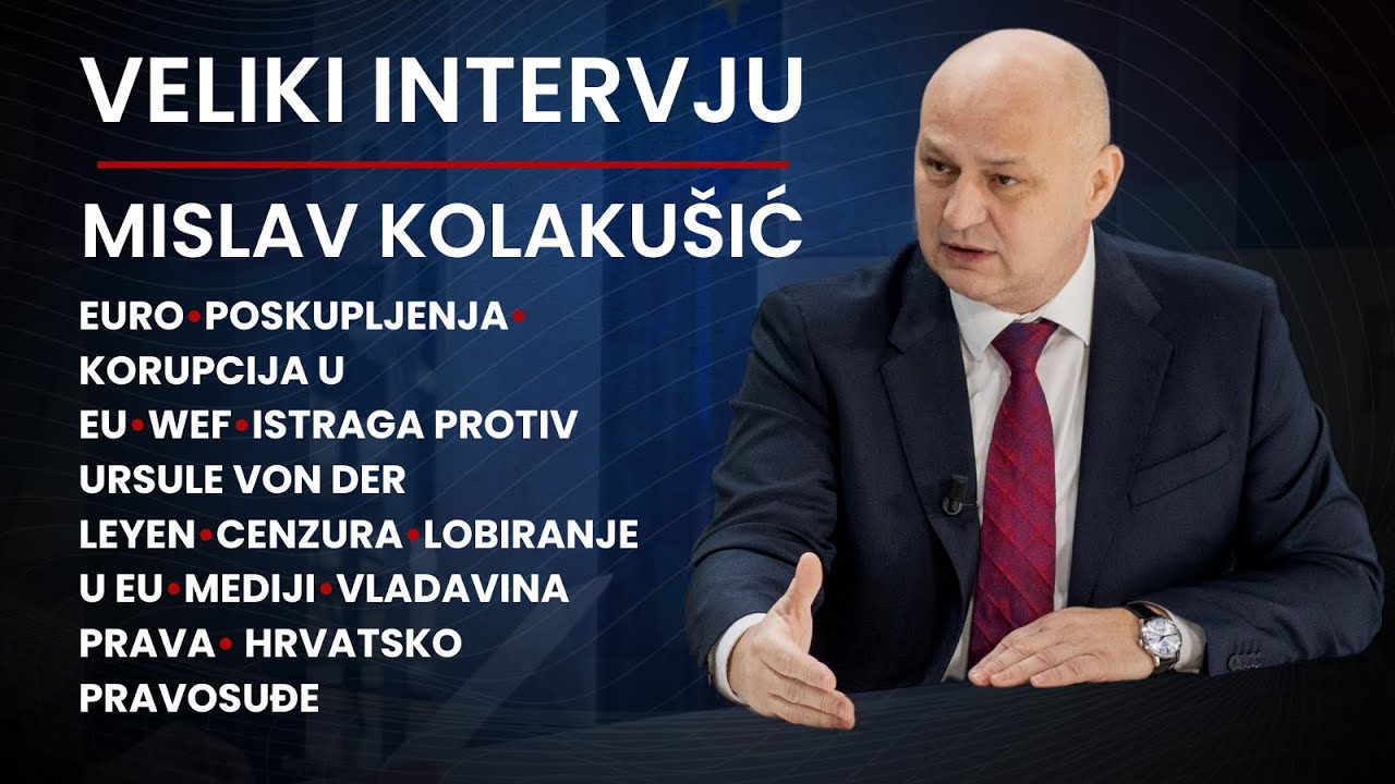 VELIKI INTERVJU Mislav Kolaku&scaron;ić: Euro, poskupljenja, Zambija, WEF, korupcija, cenzura, recikliranje