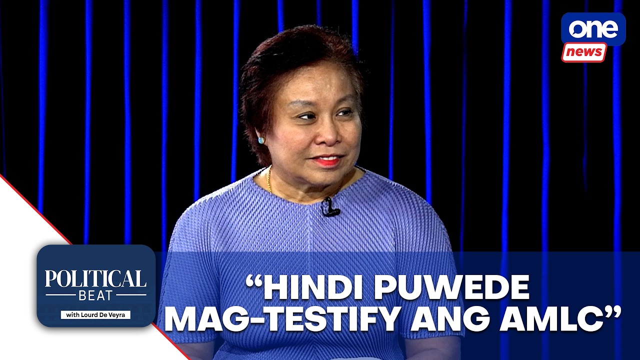 Henares: AMLC cannot testify in VP Sara impeachment trial | Political Beat