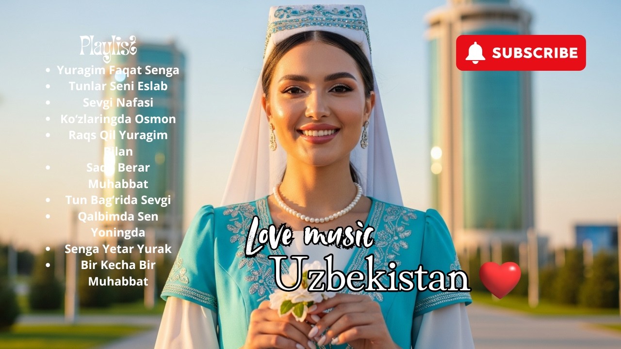 🎧 Qalbimda Sen | Soft Romantic Uzbek Music 2026