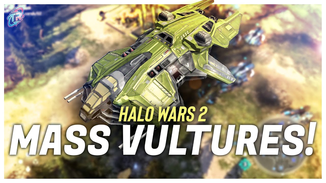 We were able to 2v3 with an army of VULTURES in Halo Wars 2!