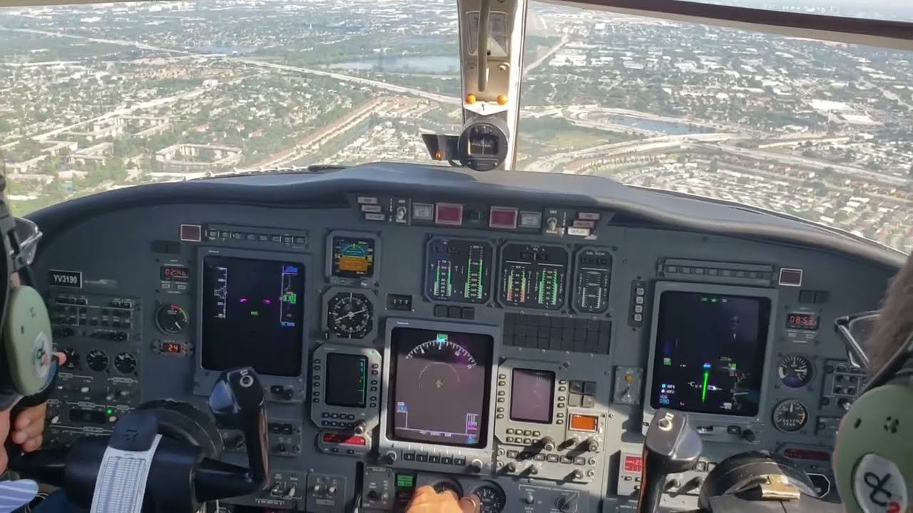 Citation 560 Landing Fort Lauderdale Executive