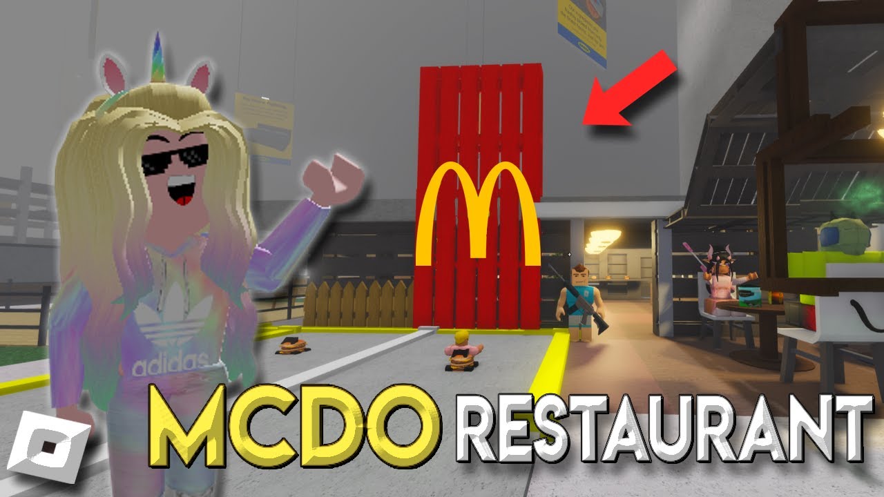 SCP 3008 | BUILDING A MCDONALDS + MAY DRIVE THRU PA! - Roblox