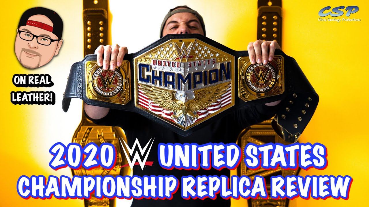 WWE 2020 UNITED STATES CHAMPIONSHIP REPLICA BELT - A Video Review