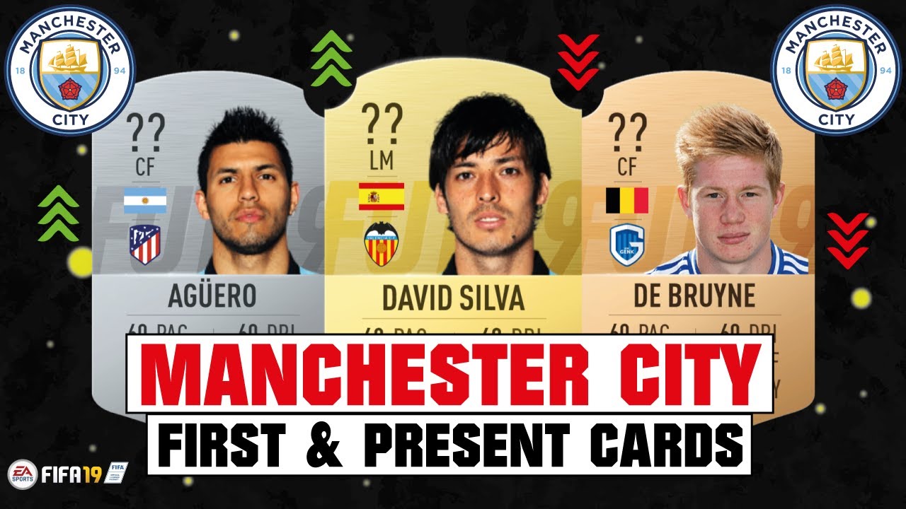 FIFA 19 | MANCHESTER CITY FIRST AND PRESENT CARDS 🧐💯| FT. DE BRUYNE, AG&Uuml;ERO, DAVID SILVA... etc