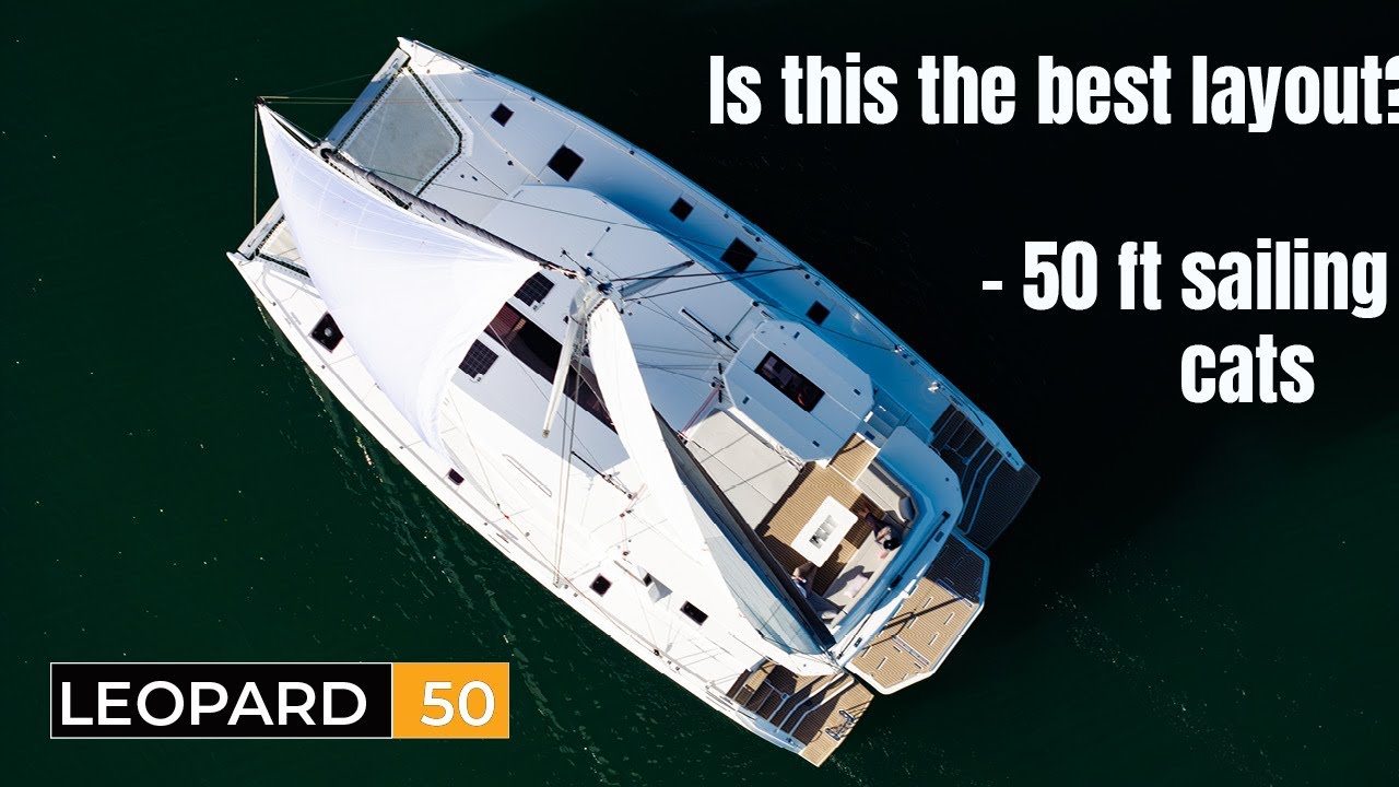 Leopard 50 Sailing Catamaran   the best layout