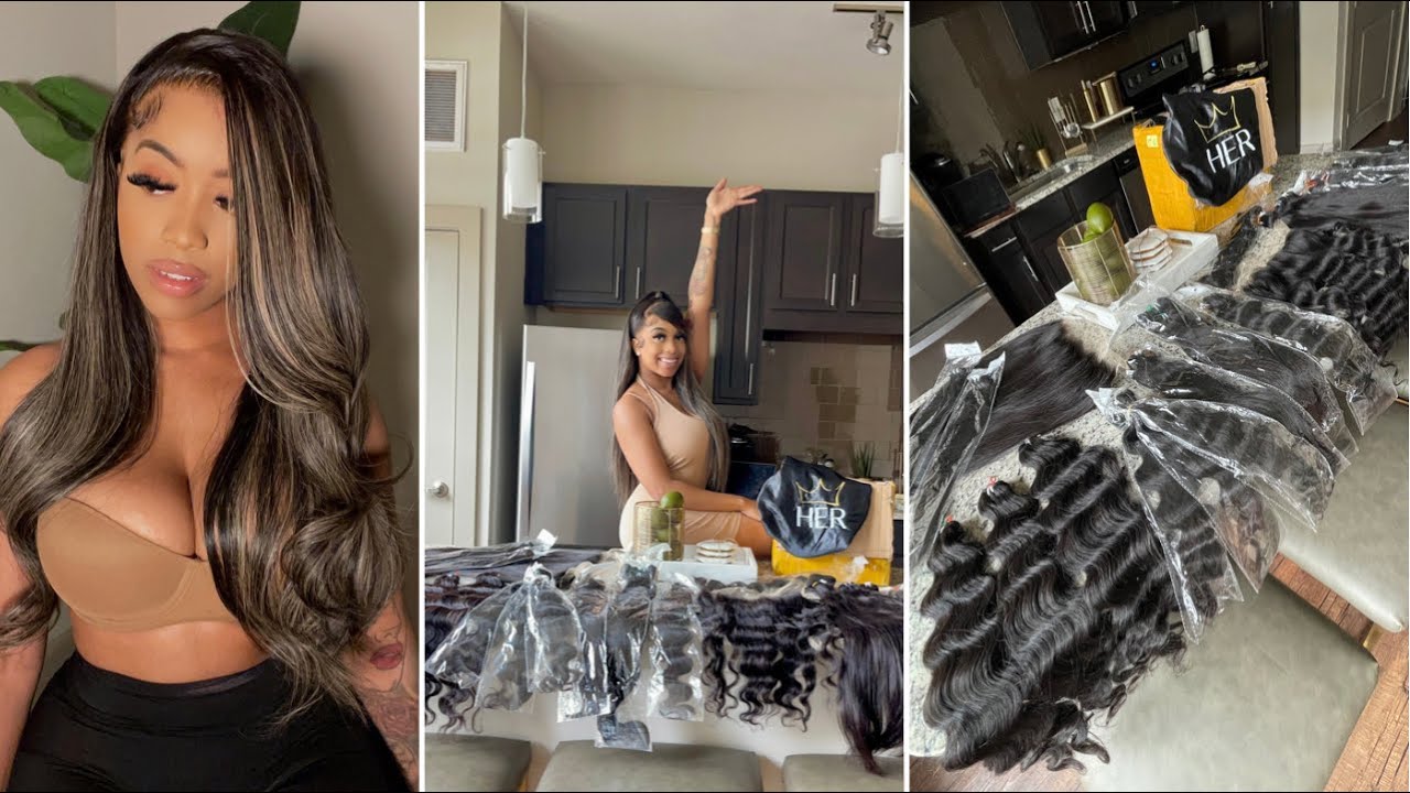 HER HU$TLE SERIES | UNBOX NEW INVENTORY, SHOP MY HAIR VENDOR + WHY I ALMOST GAVE UP ON MY HAIR BRAND