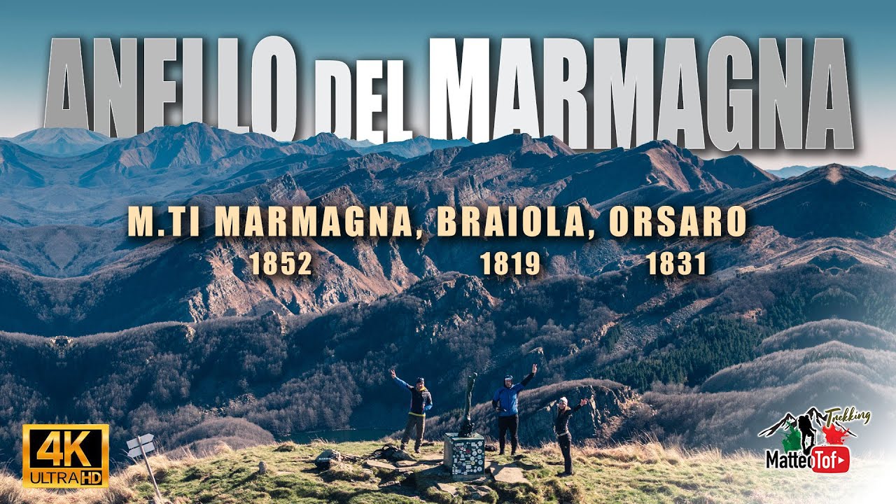 CHE SPETTACOLO L'ANELLO DEL MARMAGNA - APPENNINO TOSCO EMILIANO