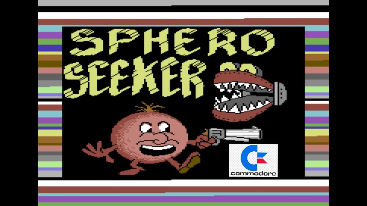 Commodore 64 - Sphero Seeker (I Ball) La Pallina che Spara a Nemici Improbabili