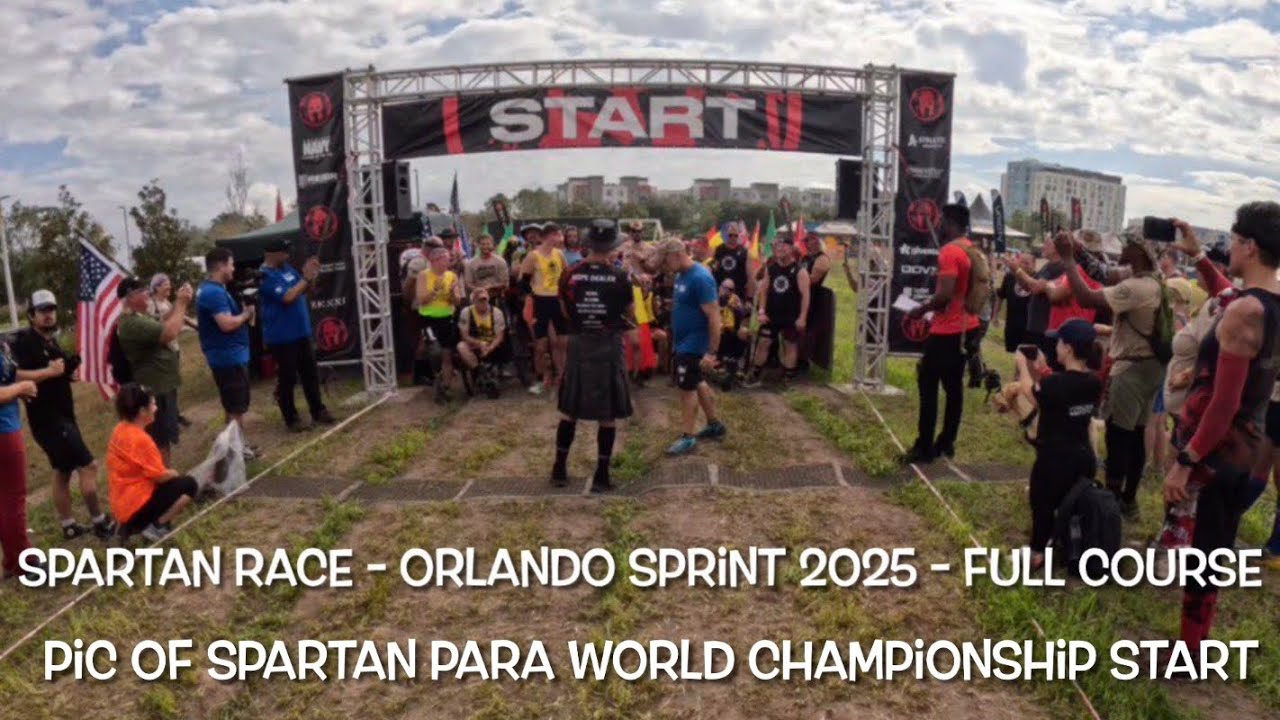 Spartan Race - Orlando Sprint 9 November 2025 - Full Course