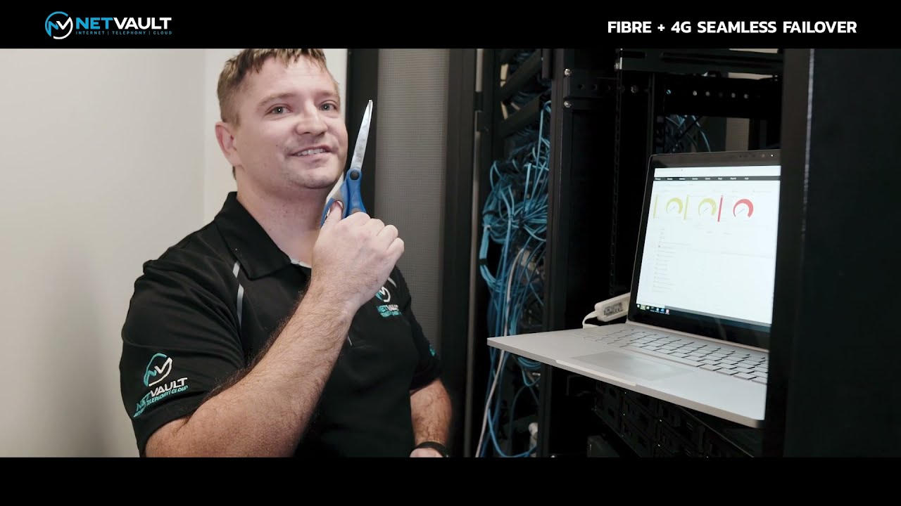 NetVault Fibre + 4G Seamless Failover