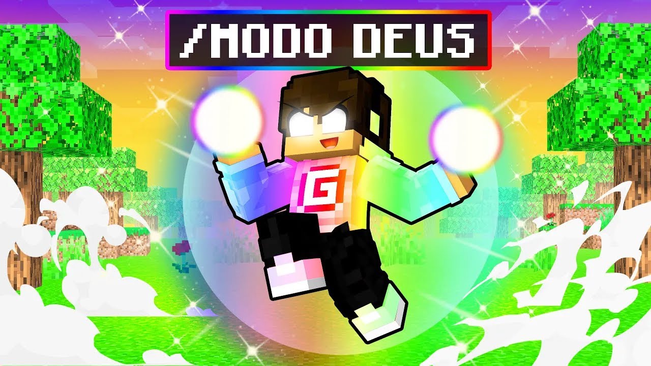 GUIHH entrou no MODO DEUS do Minecraft