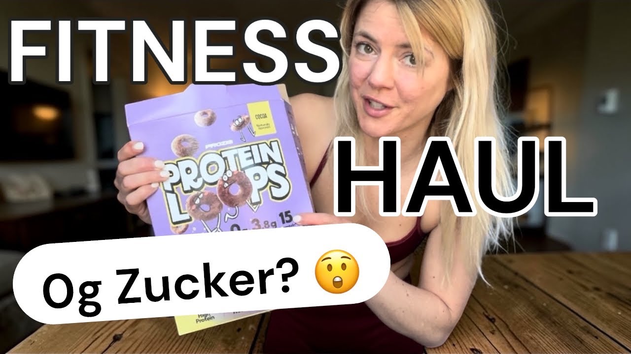 Mein Fitness Haul 😍 0g Zucker Snacks, Outfits & mehr! Prozis 