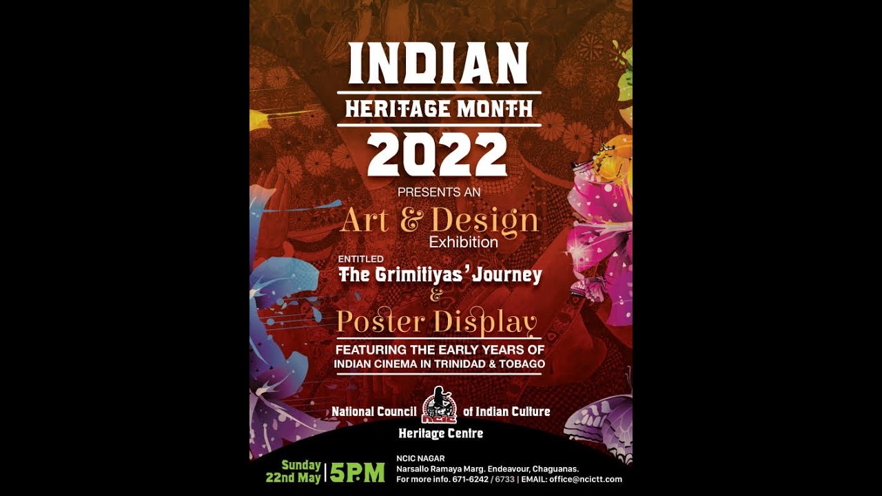 NCIC Indian Heritage Month 2022  | Exhibition Launch and Honouring Ceremony