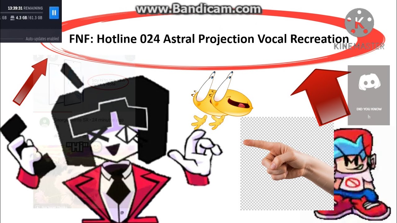 FNF: Hotline 024 Astral Projection Vocal Recreation (+ FLP) | M1K3Andrew, @Xenibo24