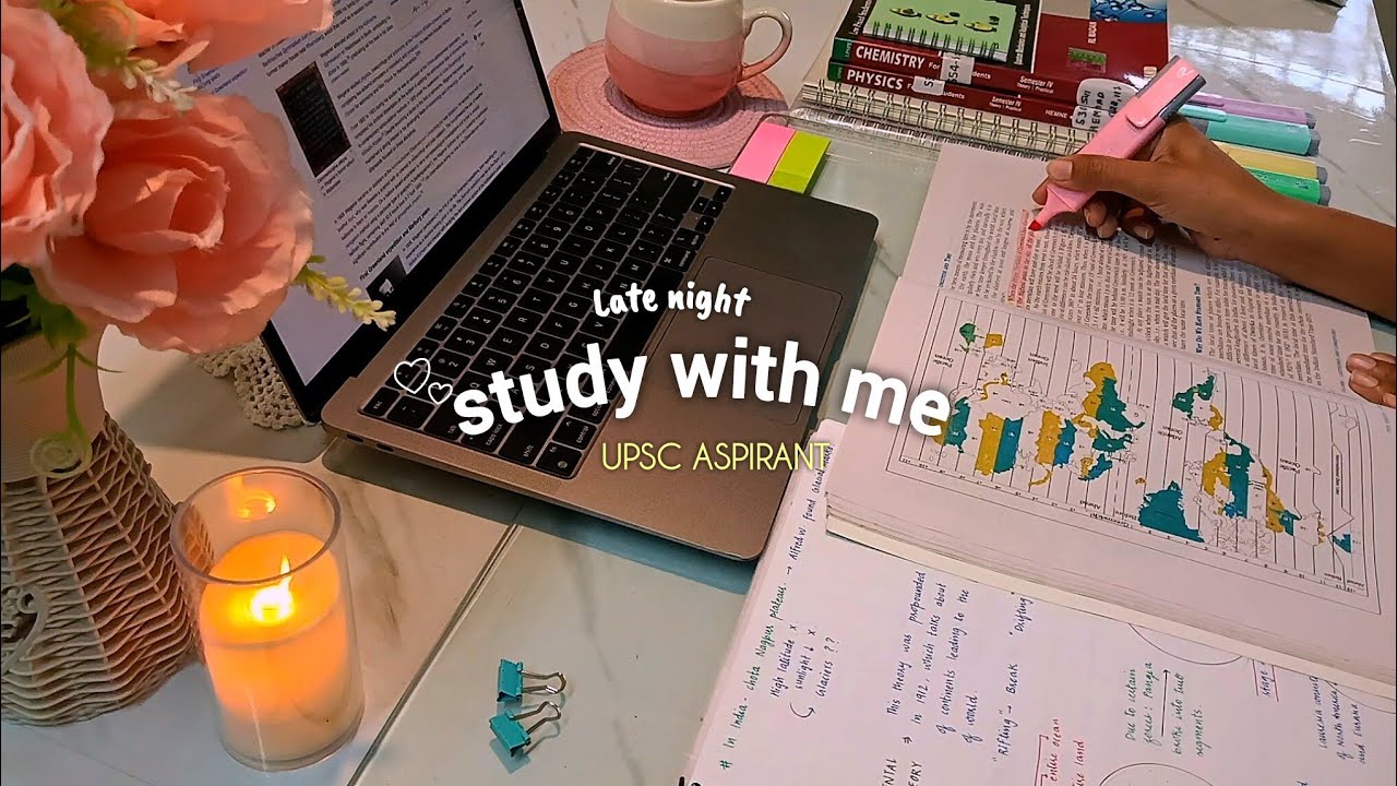 Study with me Tonight | 3 HOUR | 50-10 pomodoro | upsc aspirant 
