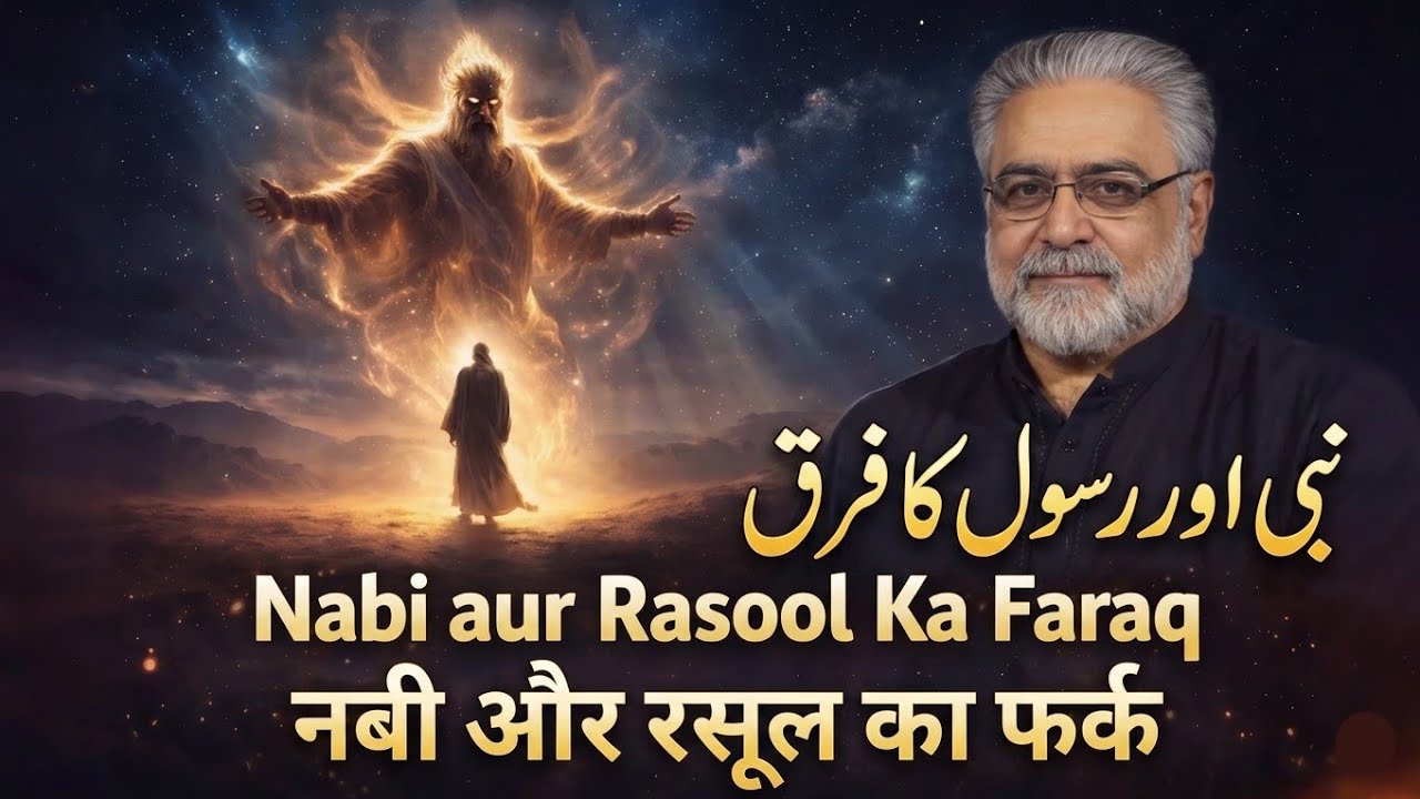 Nabi aur Rasool - Quran kya kehta hey - Muhammad Shaikh Complete Quran Lecture iipc 