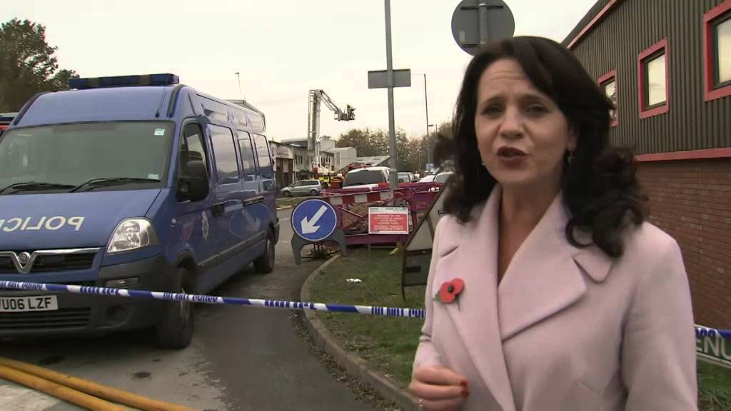 Two bodies found after explosion at a firework factory in Stafford