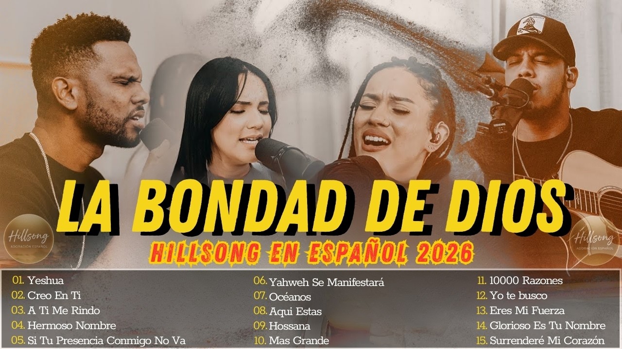 CREO EN TI - HERMOSO NOMBRE - A TI ME RINDO✨Hillsong Español Sus Mejores Canciones🙏Grandes Éxitos