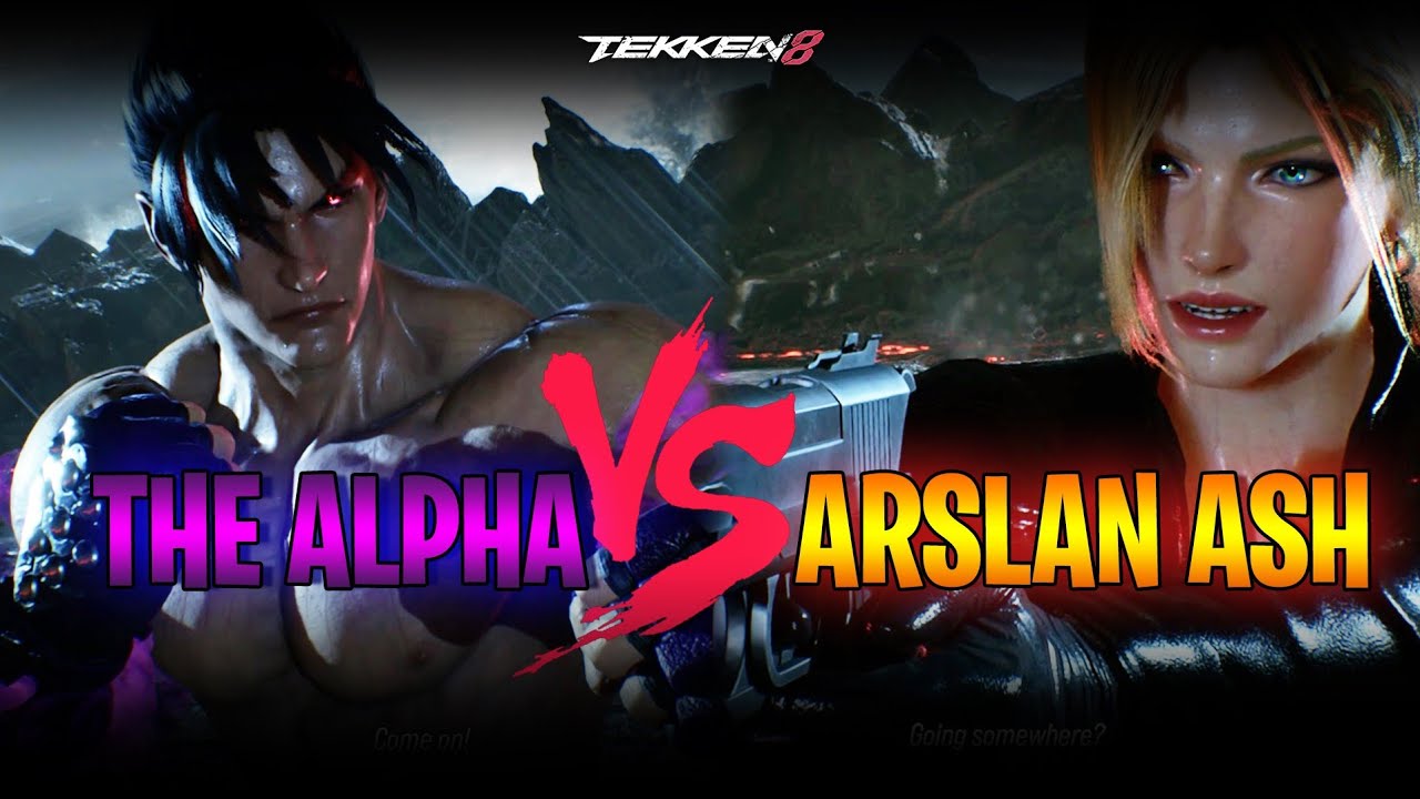 Arslan Ash Nina Faces The Alpha Jin | A Tekken Confrontation for The Ages