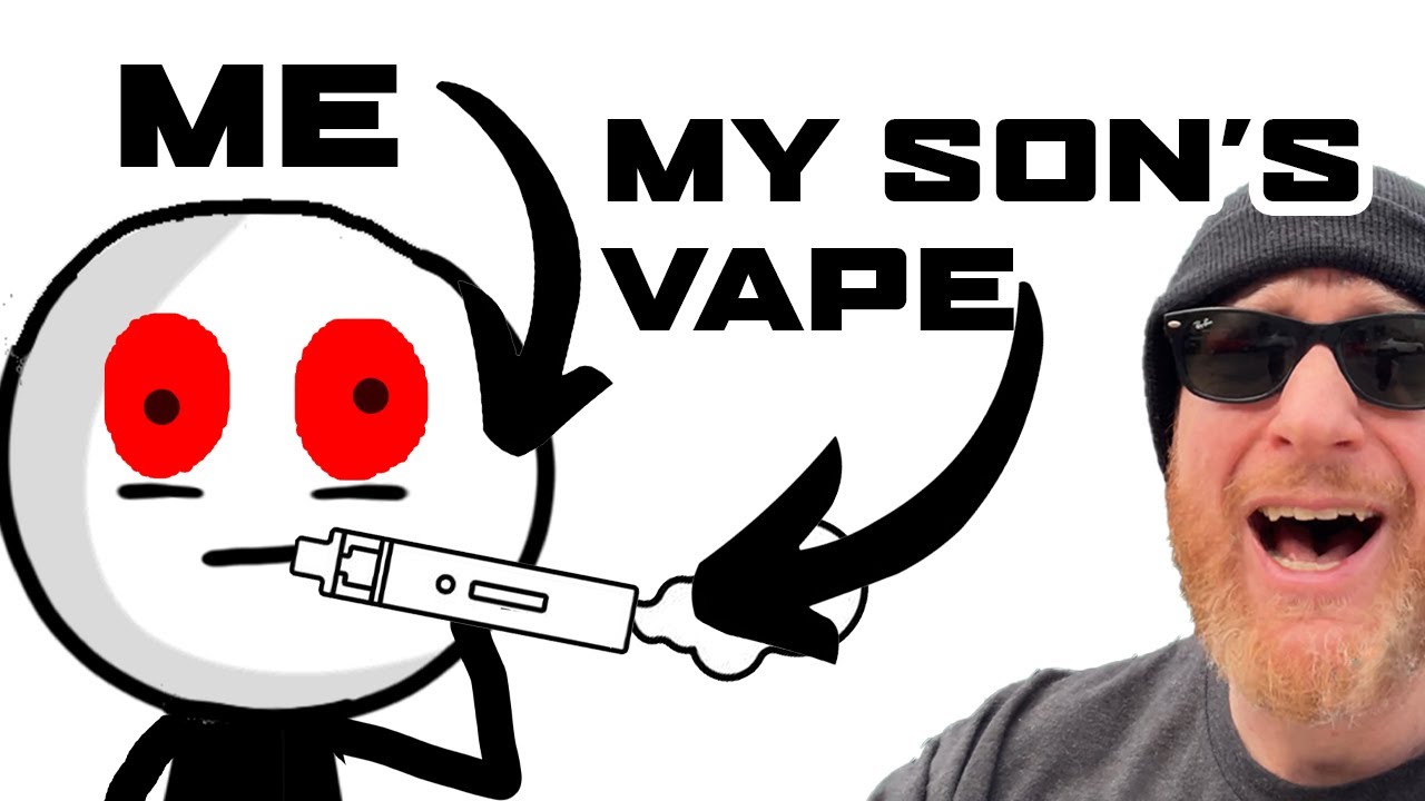 BRUHnimations: First Time Hitting My Adult Son's Vape!