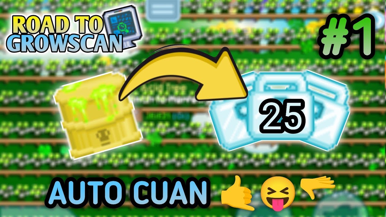 Road To Growscan langsung profit 25dl??!! | Massing Toxic Waste Barrel | JEJE GT