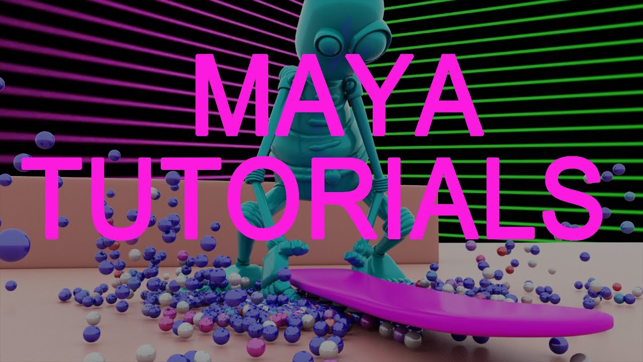 Making a loop animation in Maya and constraining it to a motion path.