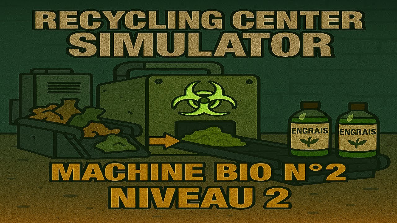 Recycling Center Simulator – Machine bio n°2 niveau 2