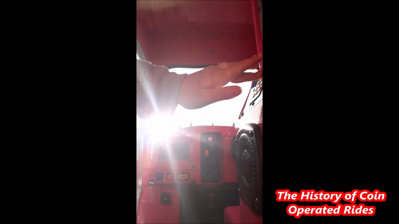 2000s Coin Operated Ice Cream Van Kiddie Ride - Hank's Ice Cream Van (POV)