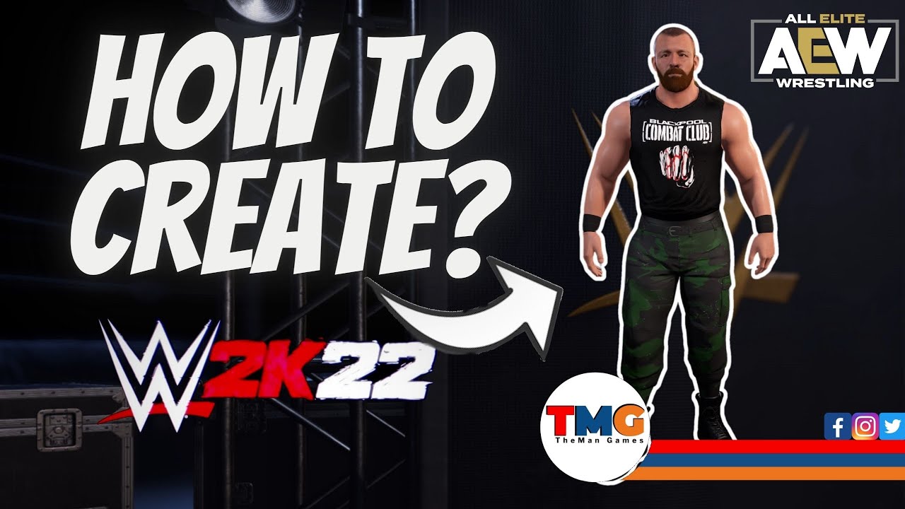 How To Create Jon Moxley WWE 2K22