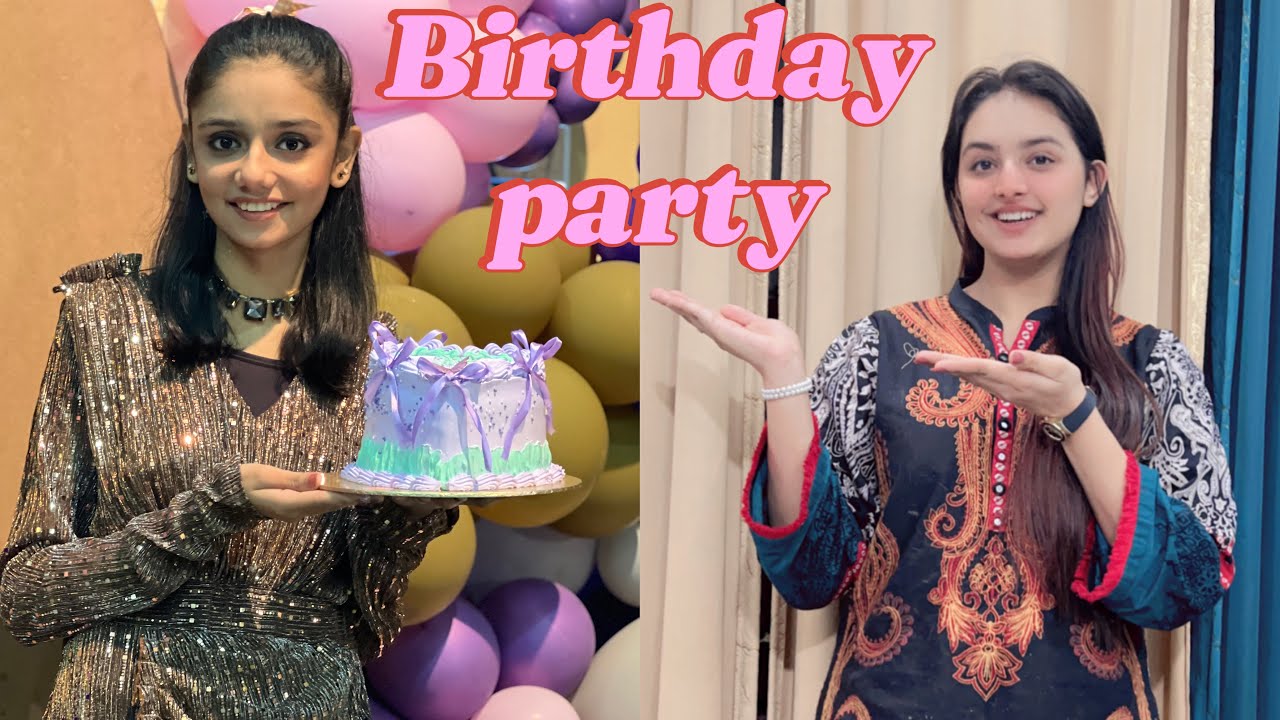 Zahra ki birthday party ||  rubab or meri larai ho gaye || sab na bahut enjoy kiya