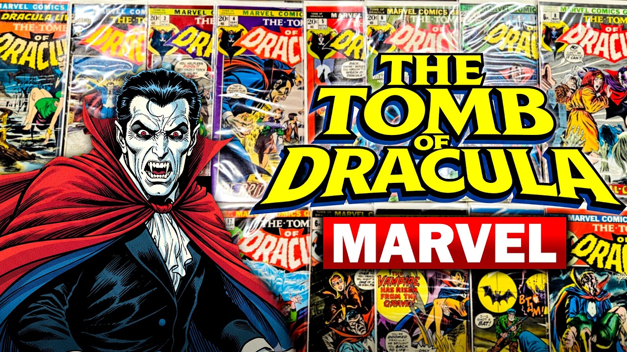 The Complete Tomb of Dracula - Classic 1970's Marvel Horror Action - Every Comic + Magazine!