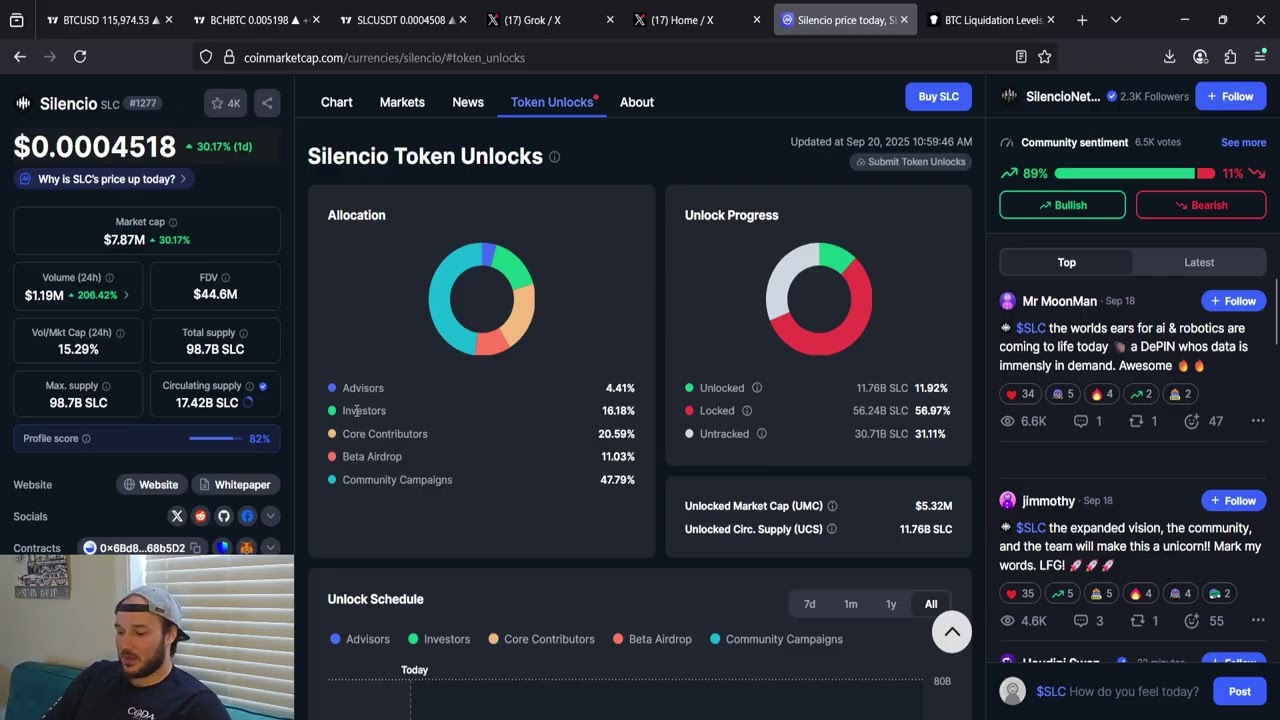 Проект SLC Silencio AI Hearing and Data Collection Crypto: обзор и техническая аналитика