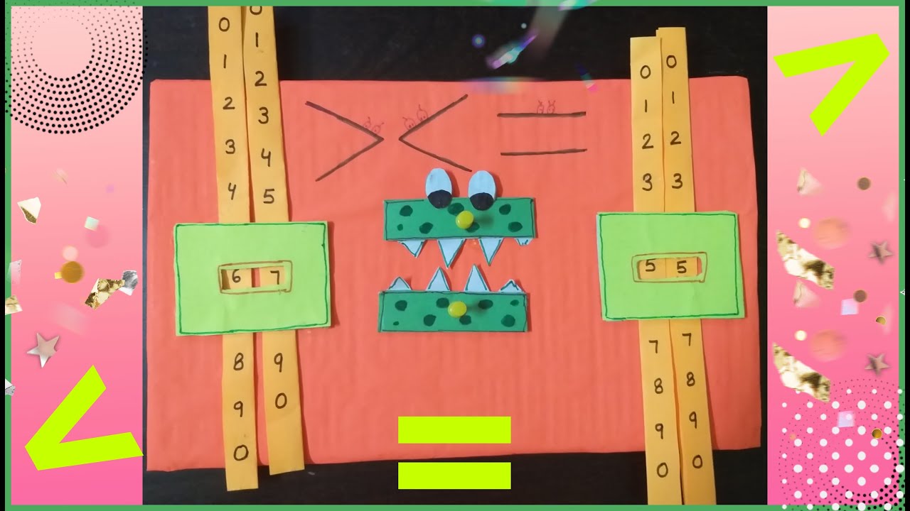 Activity for Greater Than Less Than Concept || Comparing Number Activity || LKG Maths || UKG Maths