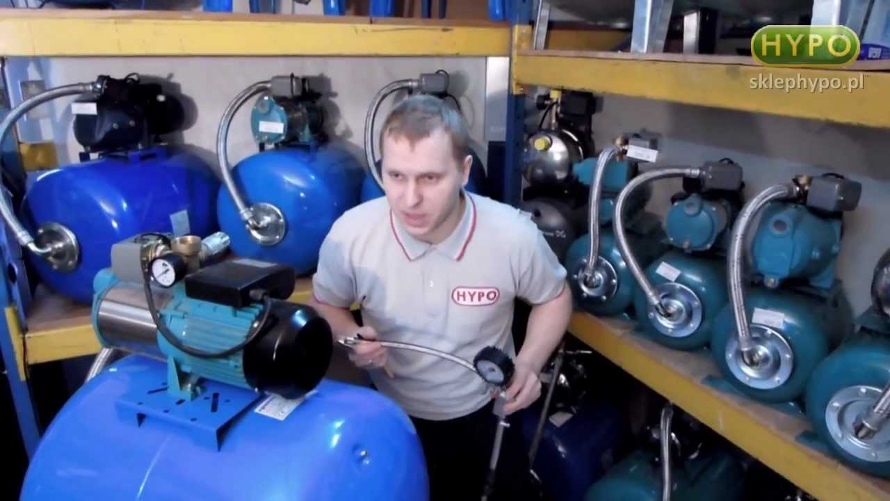 Jak dopompować ciśnienie w zbiorniku przeponowym - sklephypo.pl