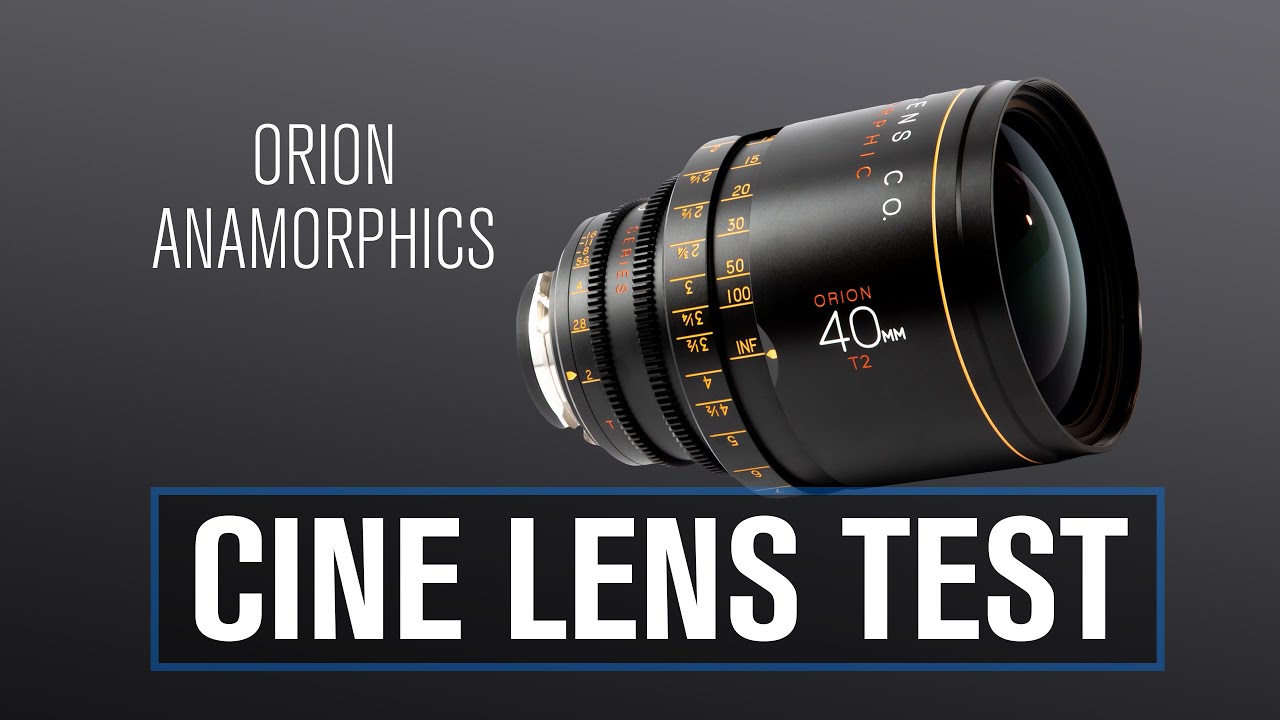 Orion Anamorphic Lens Test