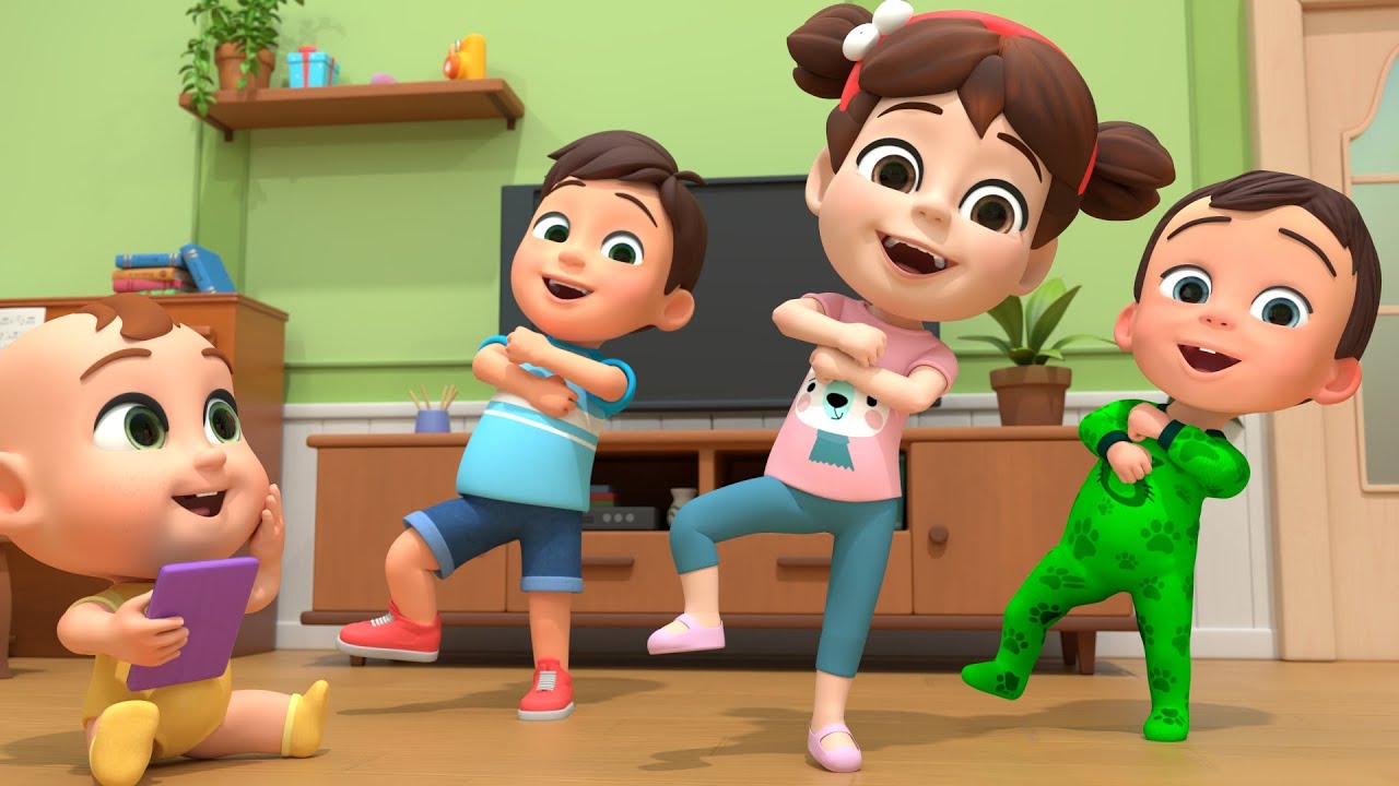 A Ram Sam Sam Move & Dance Together + MORE Lalafun Nursery Rhymes & Kids Songs