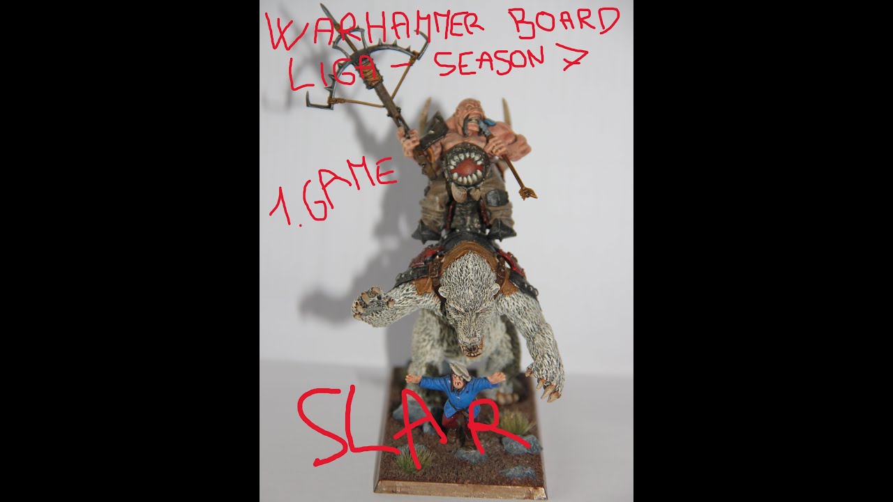 Schlachtbericht - Warhammer Board Liga - 1. Spiel - OK vs VS