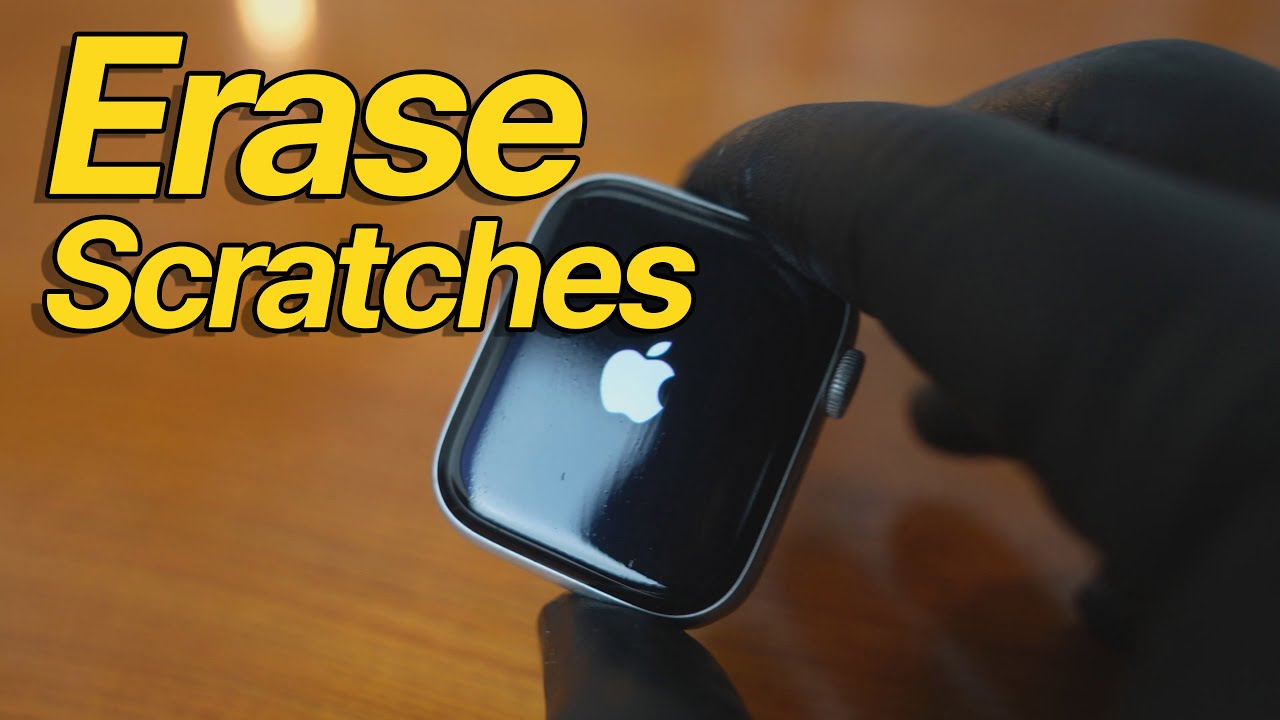 Perfect Apple Watch Screen Scratch Removal in Just 10 Minutes - Easy Fix! #applewatch #applewatch