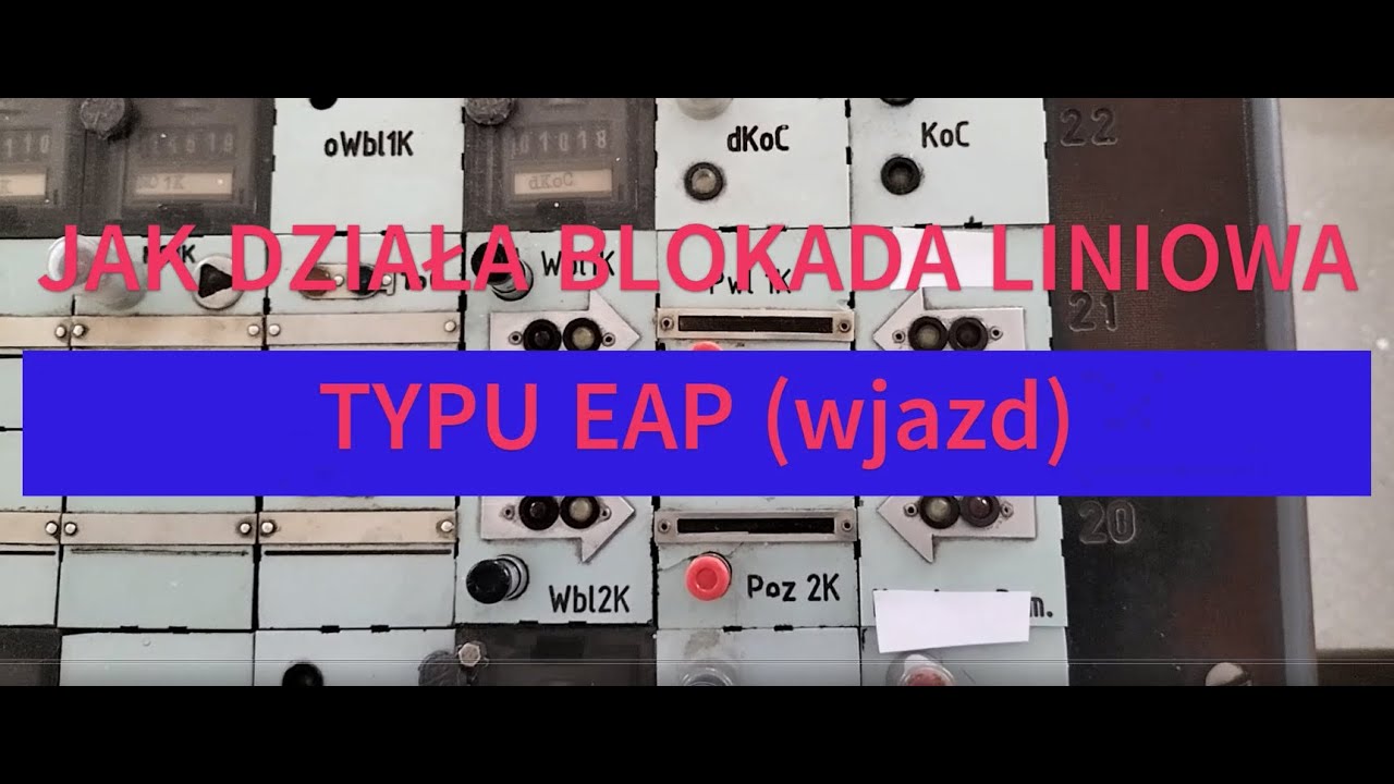 JAK DZIAŁA BLOKADA LINIOWA TYPU EAP (wjazd) ?
