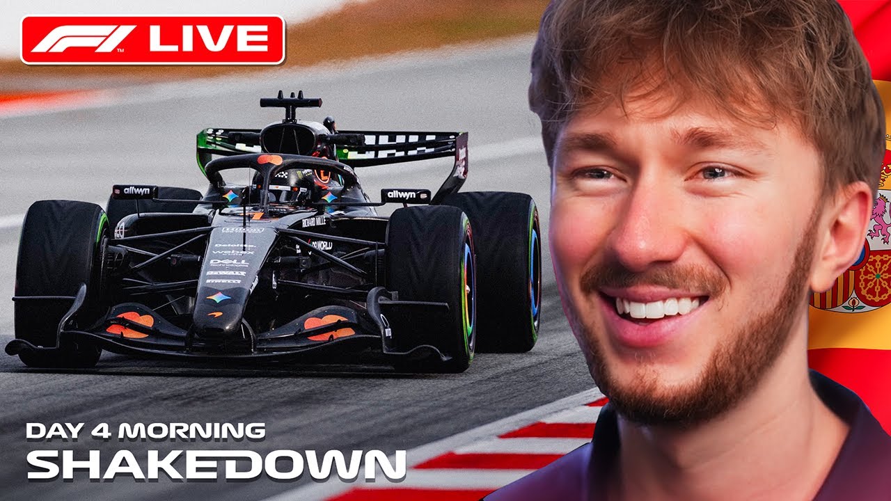 F1 SHAKEDOWN TESTING - Day 4 Morning
