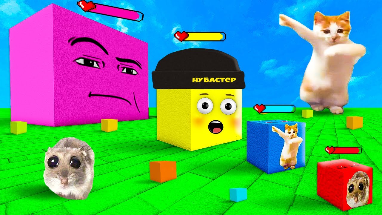 БИТВА МЕМОВ в ROBLOX!