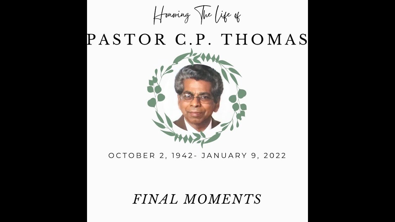 C.P. Thomas | Final Moments