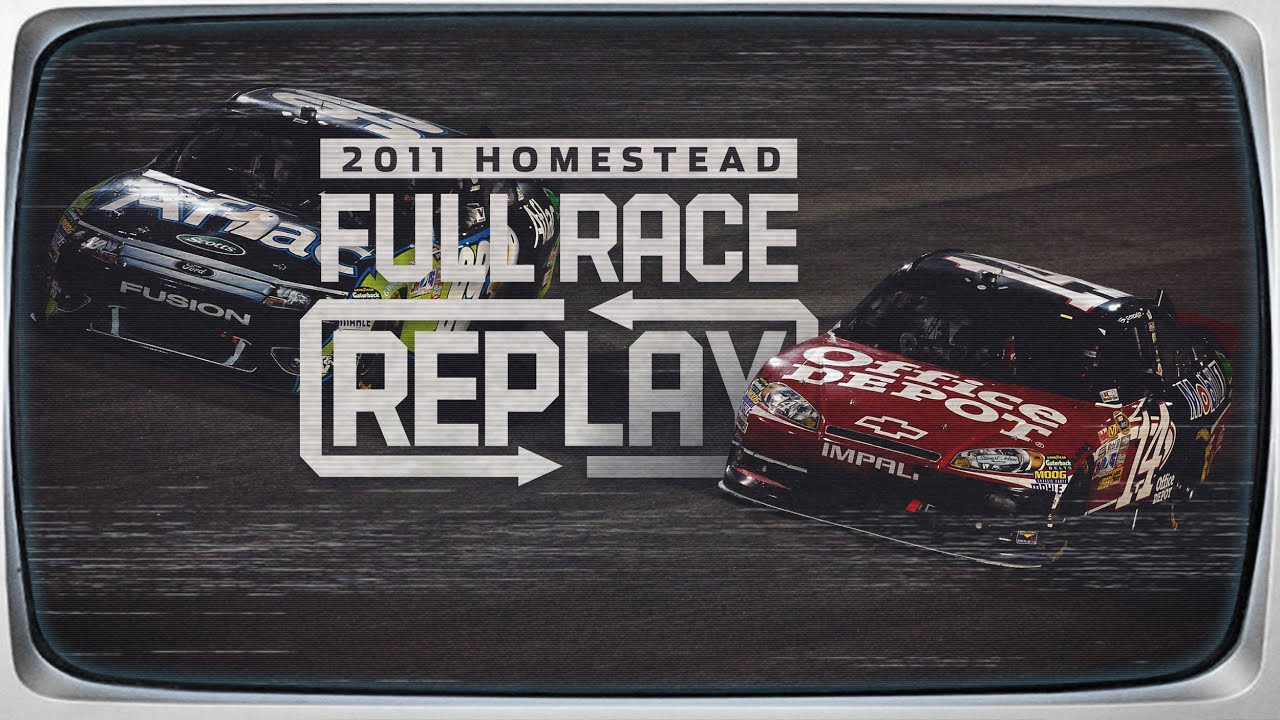Classic NASCAR Full Race Replay: Tony Stewart wins 2011 championship at Homestead-Miami