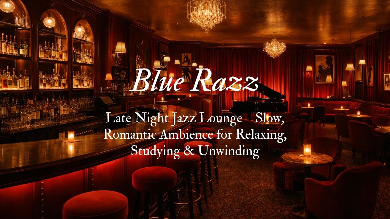 Late Night Jazz Lounge – Slow, Romantic Ambience for Relaxing, Studying & Unwinding