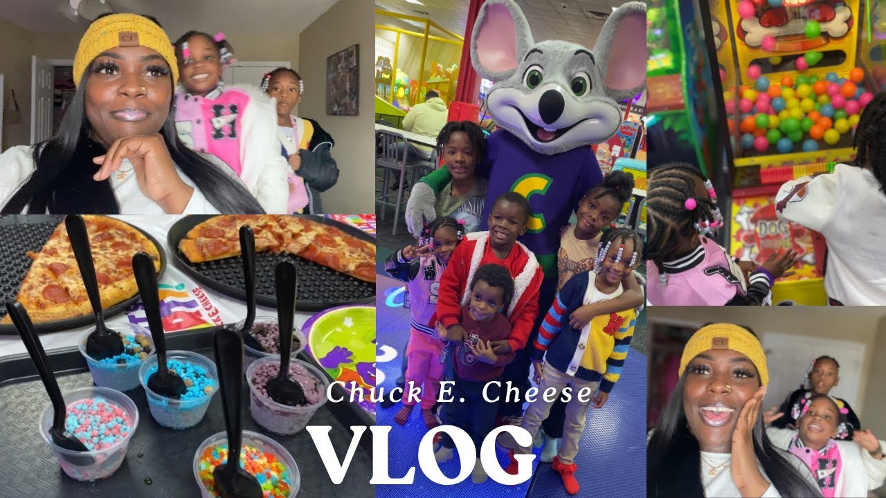 Our FIRST TIME AT  CHUCK E. CHEESE | We had a BLAST!!