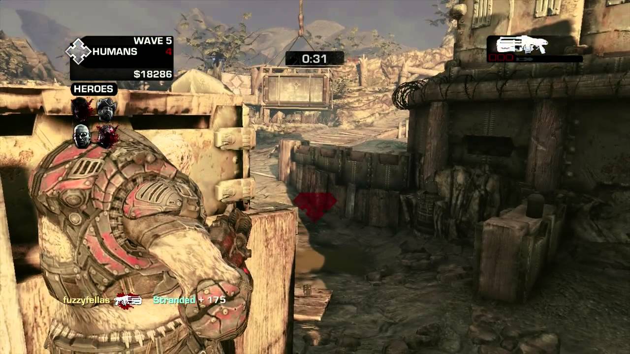Gears of War 3 Beast Trenches Solo