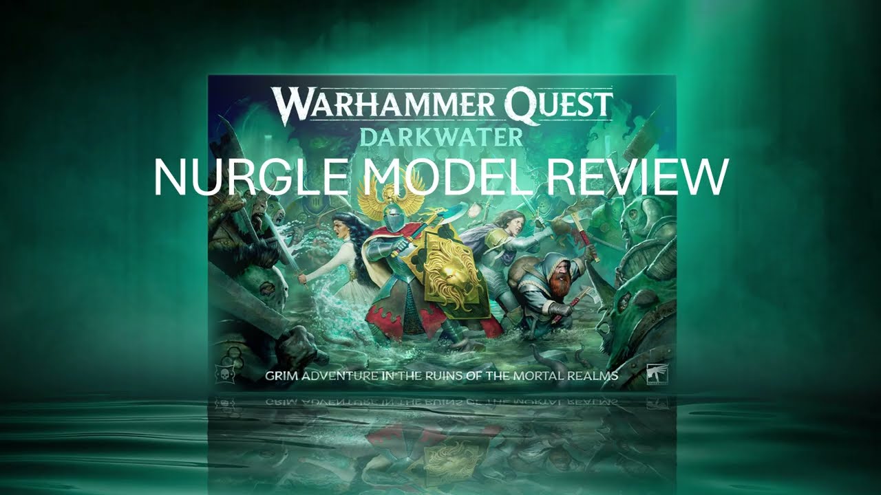 Обзор модели Darkwater: Maggotkin of Nurgle!!!