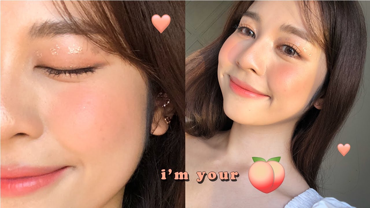 🍑NEW YEAR MAKEUP ลุคเจ้าหญิงพีชฉ่ำๆรับปีใหม่! | Babyjingko